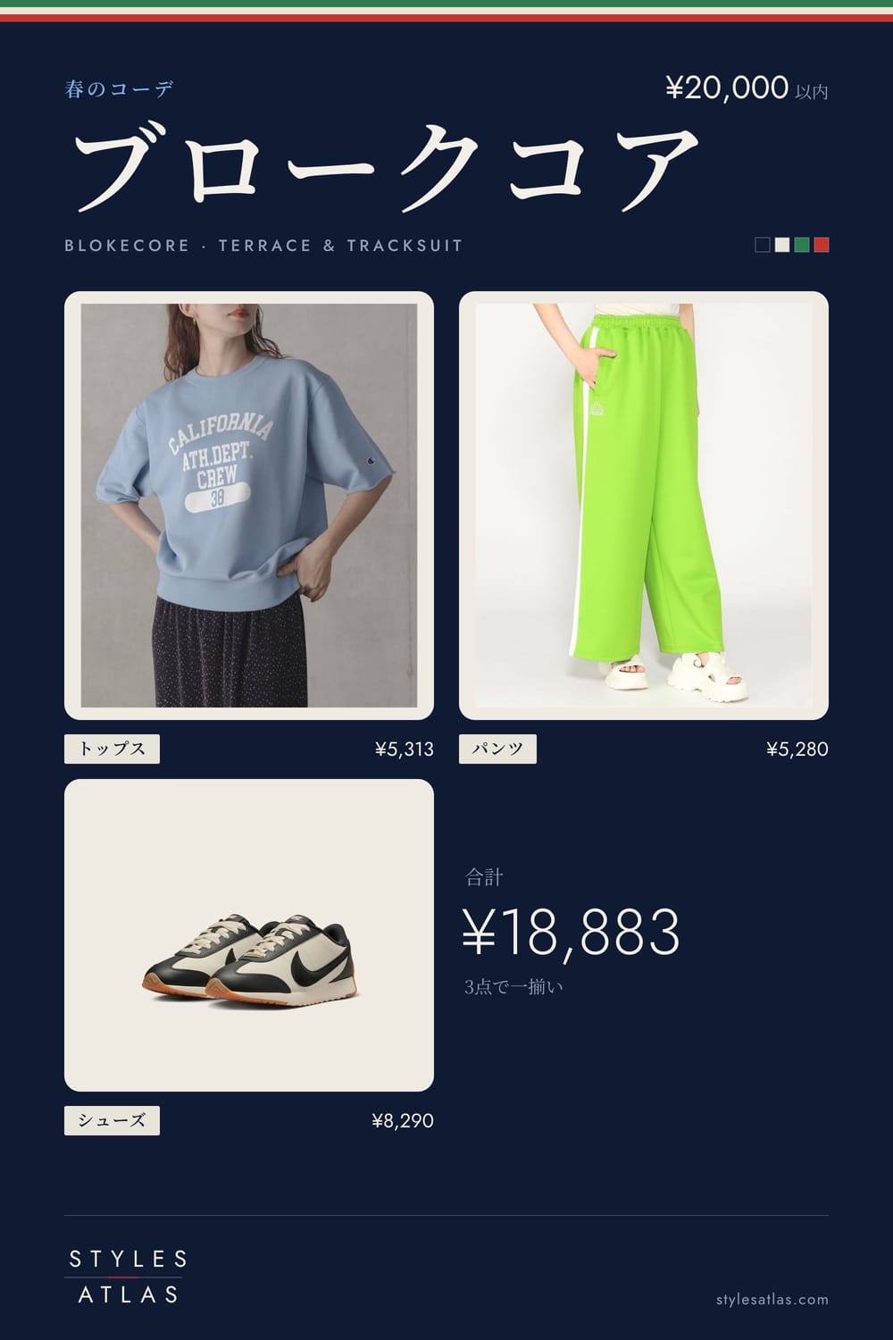 Blokecore · Spring · under ¥20,000